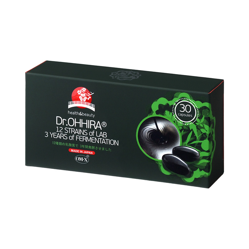 Dr.OHHIRA® STANDARD 12 pienskābo baktēriju celmu komplekss (60 kapsulas)